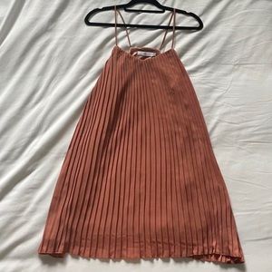 Pleated mini dress from Nordstrom